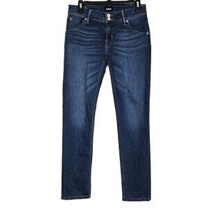 Hudson Crop Collin Skinny Jean Temple City Wash 28 NWC422ZG1